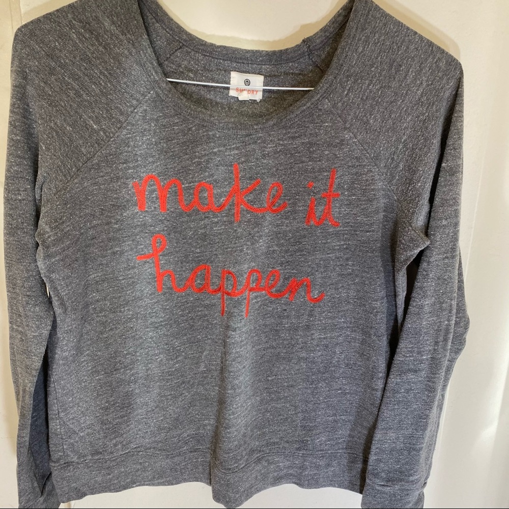 Sundry Gray sweater